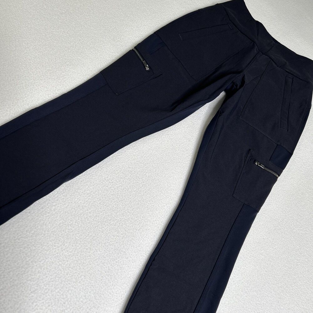 Athleta Women's Size 0 Headlands Hybrid Cargo Pant Navy Blue 353474